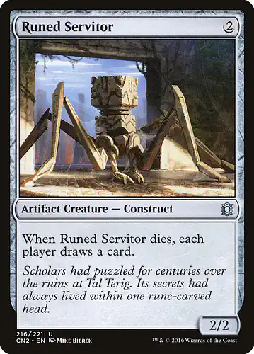 Runed Servitor - cn2 Spoiler