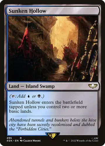 Sunken Hollow - 40k Spoiler