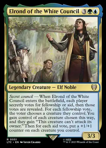Elrond of the White Council - ltc Spoiler