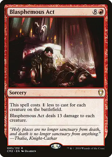 Blasphemous Act - cm2 Spoiler