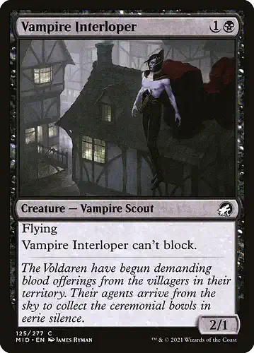 Vampire Interloper - mid Spoiler