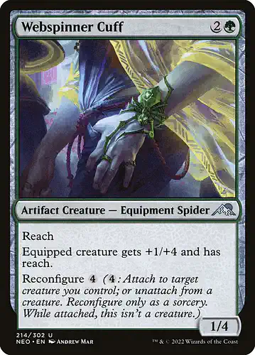 Webspinner Cuff - neo Spoiler