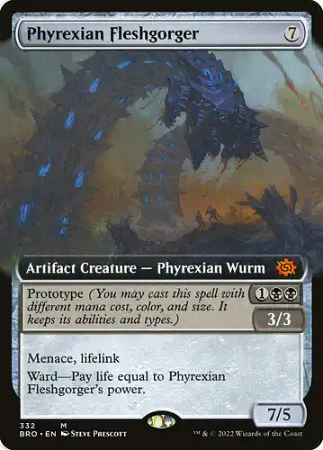 Phyrexian Fleshgorger - bro Spoiler