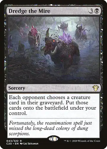 Dredge the Mire - c20 Spoiler