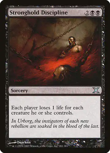 Stronghold Discipline - 10e Spoiler