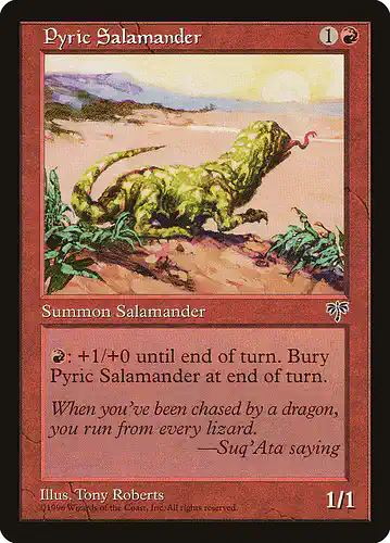 Pyric Salamander - mir Spoiler