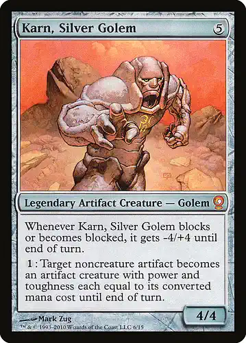 Karn, Silver Golem - v10 Spoiler