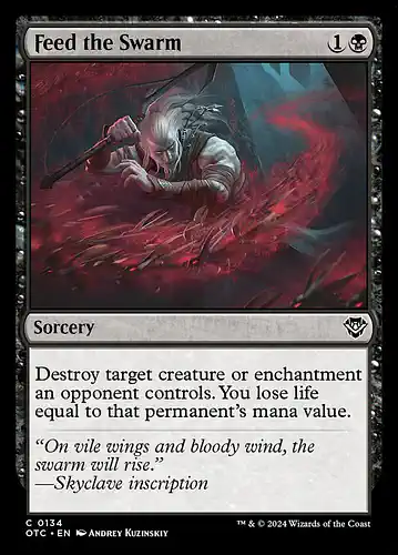 Feed the Swarm - otc Spoiler
