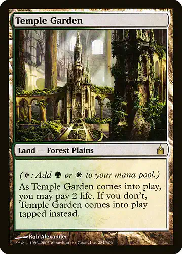 Temple Garden - rav Spoiler