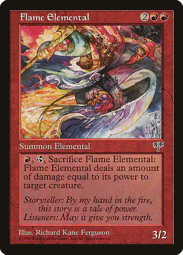 Flame Elemental - mir Spoiler