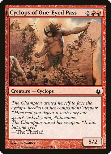Cyclops of One-Eyed Pass - bng Spoiler