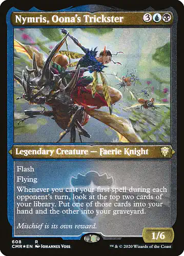 Nymris, Oona's Trickster - cmr Spoiler