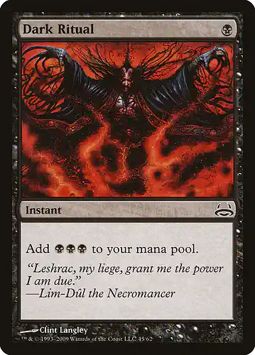 Dark Ritual - ddc Spoiler