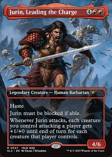 Jurin, Leading the Charge - slx Spoiler