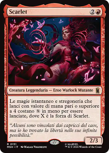 The Scarlet Witch - msh Spoiler