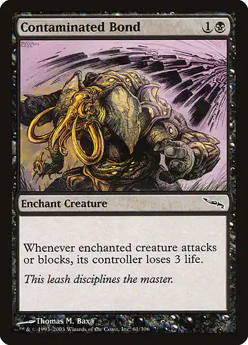 Contaminated Bond - mrd Spoiler