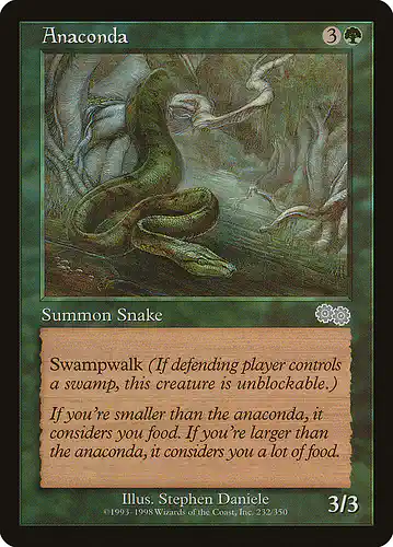 Anaconda - usg Spoiler