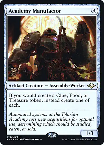 Academy Manufactor - mh2 Spoiler