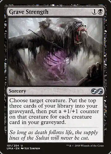 Grave Strength - uma Spoiler