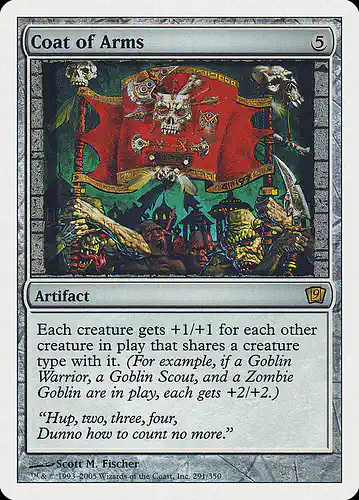 Coat of Arms - 9ed Spoiler
