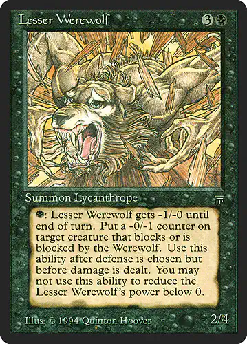Lesser Werewolf - leg Spoiler