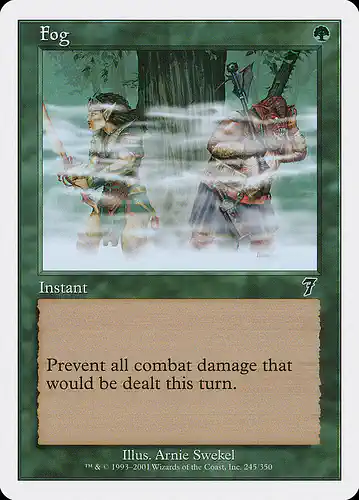 Fog - 7ed Spoiler