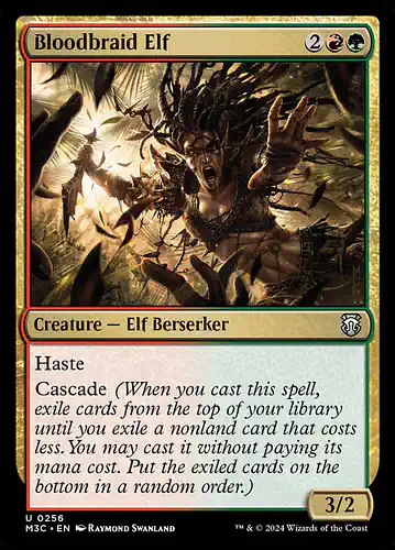 Bloodbraid Elf - m3c Spoiler