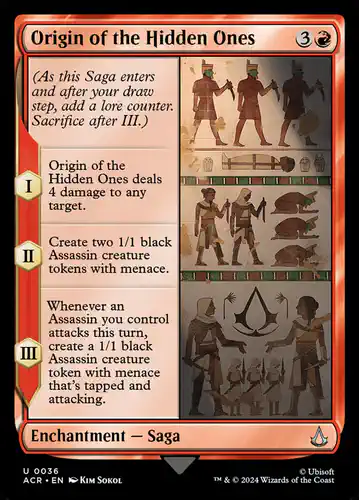 Origin of the Hidden Ones - acr Spoiler