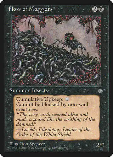 Flow of Maggots - ice Spoiler