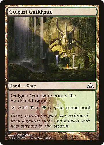 Golgari Guildgate - dgm Spoiler
