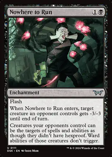 Nowhere to Run - dsk Spoiler