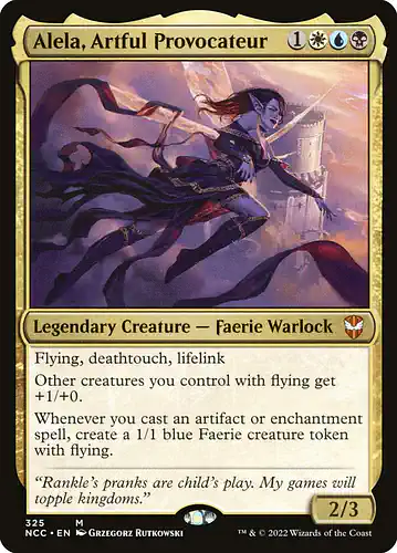Alela, Artful Provocateur - ncc Spoiler