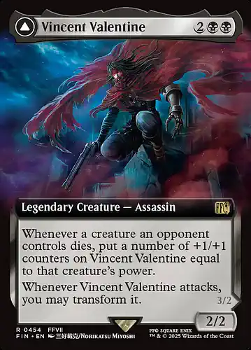 Vincent Valentine - fin Spoiler