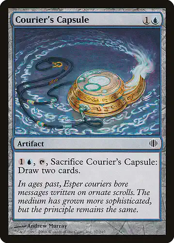 Courier's Capsule - ala Spoiler