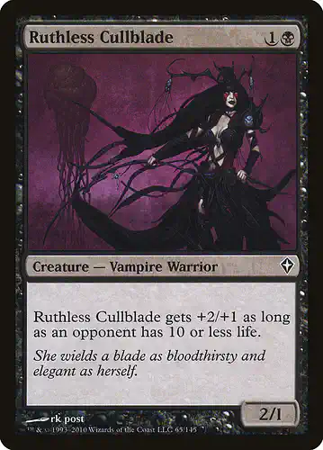 Ruthless Cullblade - wwk Spoiler