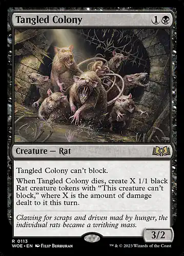 Tangled Colony - woe Spoiler