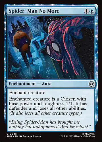 Spider-Man No More - spm Spoiler
