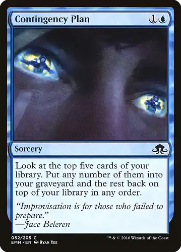 Contingency Plan - emn Spoiler