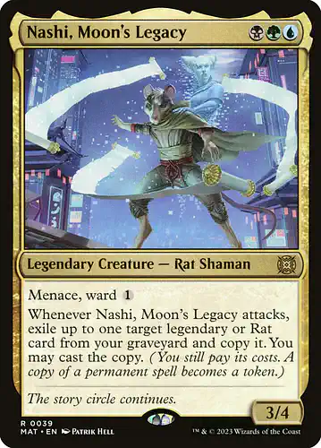 Nashi, Moon's Legacy - mat Spoiler