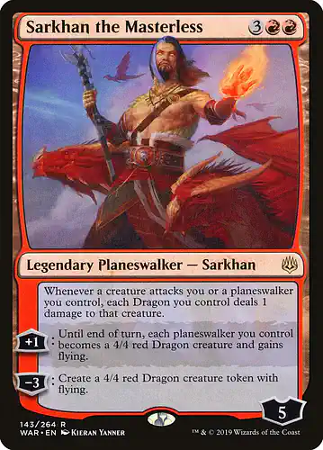 Sarkhan the Masterless - war Spoiler