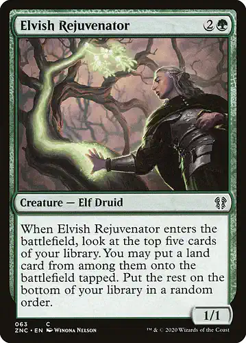 Elvish Rejuvenator - znc Spoiler