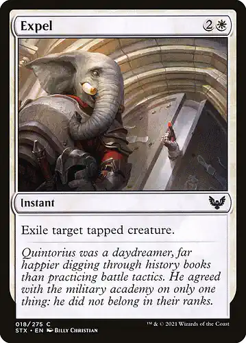 Expel - stx Spoiler