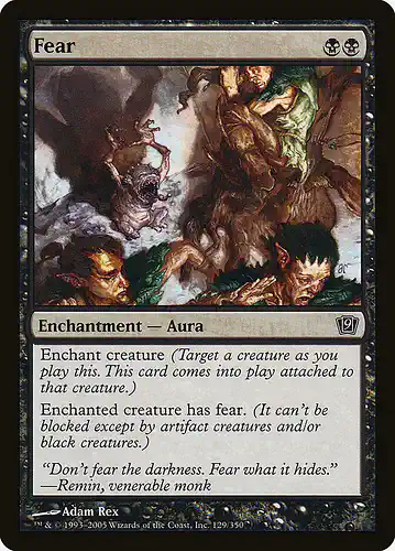 Fear - 9ed Spoiler