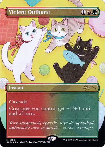 Violent Outburst - sld Spoiler
