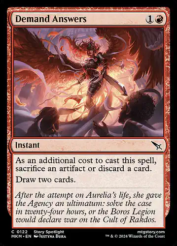 Demand Answers - mkm Spoiler