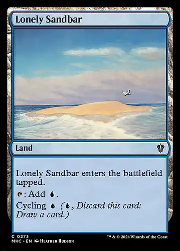Lonely Sandbar - mkc Spoiler