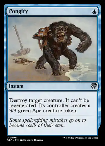 Pongify - otc Spoiler