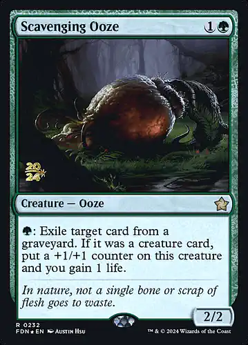 Scavenging Ooze - fdn Spoiler