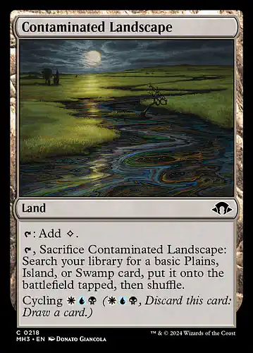 Contaminated Landscape - mh3 Spoiler