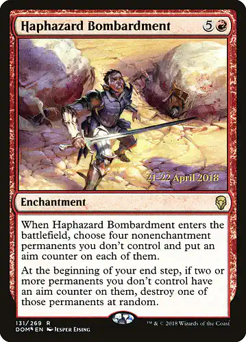 Haphazard Bombardment - dom Spoiler